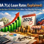 SBA 7(a) Loan Rates Explained: How the New 2026 Base Rates Affect Your Monthly Payment