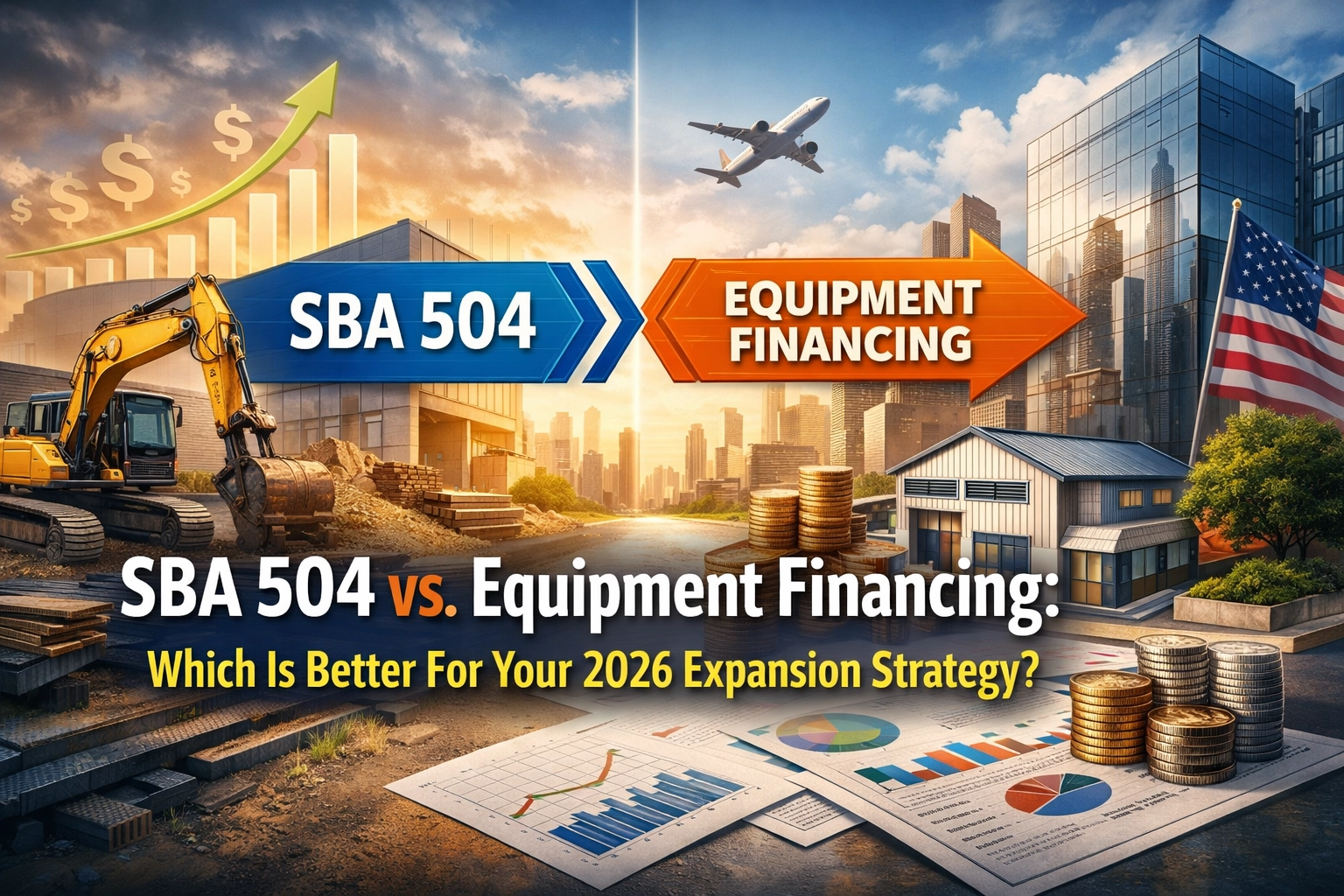 SBA 504 vs. Equipment Financing: Which Is Better For Your 2026 Expansion Strategy?