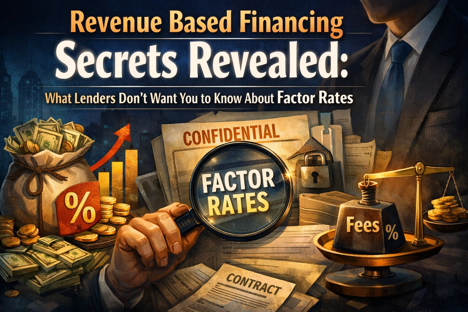 Revenue Based Financing Secrets Revealed: What Lenders Don’t Want You to Know About Factor Rates