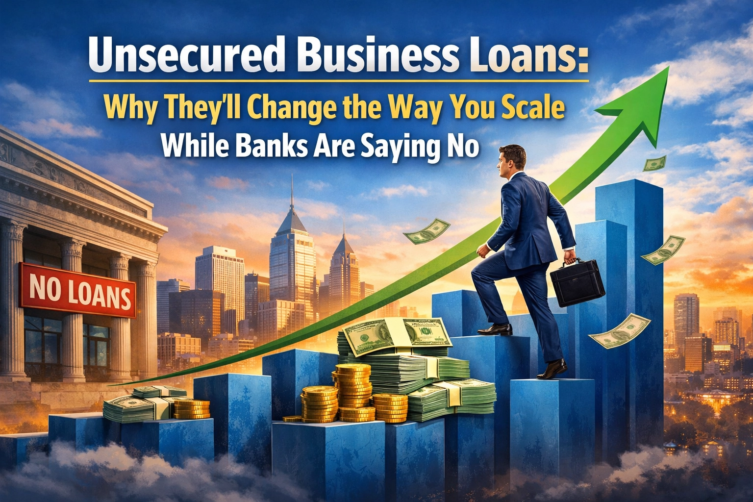 Unsecured Business Loans: Why They’ll Change the Way You Scale While Banks Are Saying No